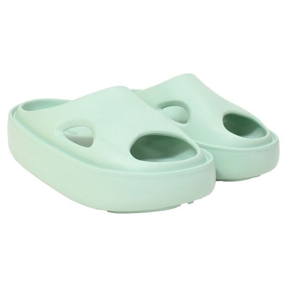 Axel Arigato Magma Platform Sandals in Green Rubber